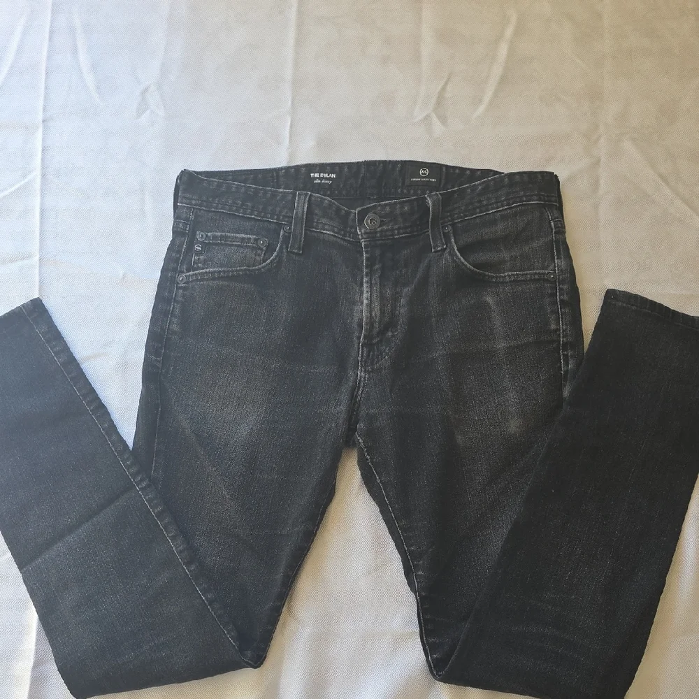 AG Adriano Goldschmeid | Men'sThe Dylan  Dark Gray‎ Slim Jeans, Size 32